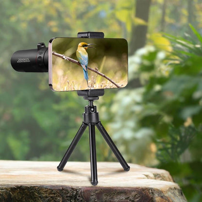 Monoculaire Compact HD pour Smartphone, Léger avec Clip de Fixation et Prise Antidérapante