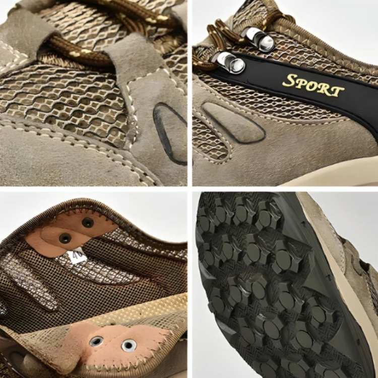 Chaussures de Randonnée Tout-Terrain Femme Respirantes et Antidérapantes
